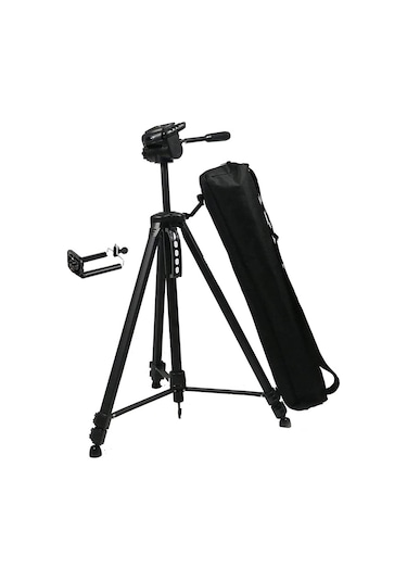 Fototek 157Cm Wt-3540 Pro Plus Tripod 5Kg Kapasite Telefon Tutuc