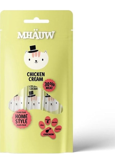 Mhauw Tavuklu Sıvı Kedi Ödülü 4 x 15 G