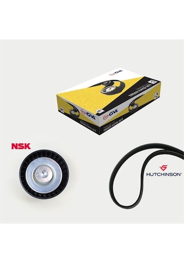 GVA 59A9013 Alternatör Gergi Seti Kütüksüz Astra H 1.3 Cdtı 05- Klimalı K036Pk1310