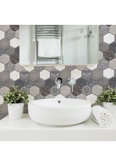 Opulentliving Su Yalıtımlı Pvc Duvar Kağıdı - Mutfak, Banyo, Oturma Odası - Ekonomik Ve Çevre Dostu Desenler