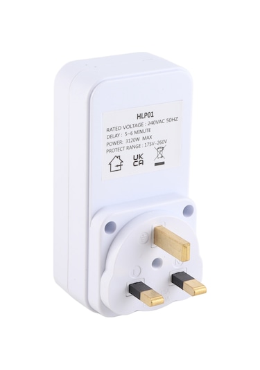 Yaozixa Ev Elektrikli Cihazları İçin Güvenlikli Voltaj Koruyucu Soket, Standart Fişli, Pc Kasa, 175v- Koruma Aralığı