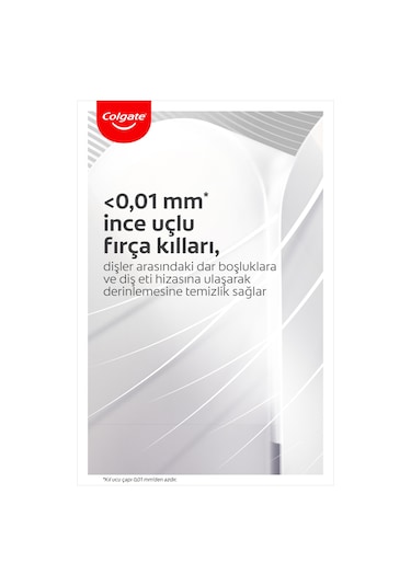 Colgate  Mikro Ince Charcoal Hassas Temizlik Yumuşak Diş Fırçası 1 1