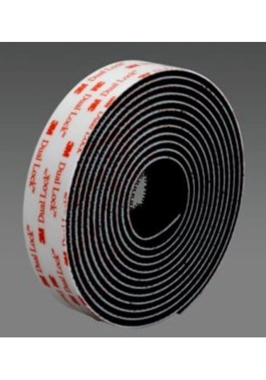 3m Sj3550 25mm 45,7mt Sıyah Dual Lock