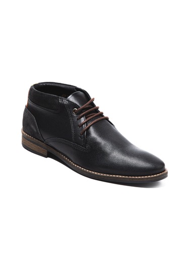 Bot Erkek 619 010 Wk-john May Orkut Suede Black Siyah