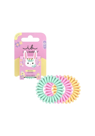 Invisibobble Original Easter Chasing Rabbits Saç Tokası 3 Adet Çok Renkli