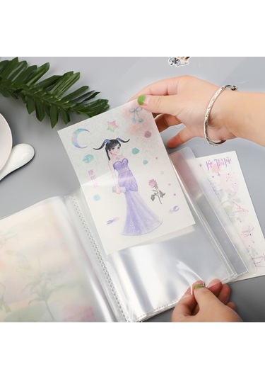 Didadodo Şeffaf Pp Malzemeden Hafif Ve Dayanıklı Kitap Saklama Kutusu 16.1x12.8x2.5cm