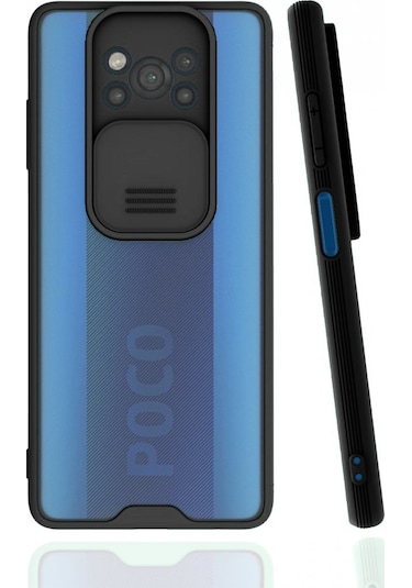 Nettech Xiaomi Poco X3 Nfc Uyumlu Platin Kamera Kızaklı Arka