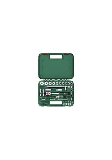 1/4 + 1/2 Cırcırlı Somun Sıkma Seti 56 Parça 1600a02z9g