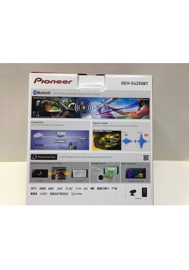 Pıoneer Deh-4250Bt Bluetooth-Cd-Karaoke-2 Amfi-Usb-Spotify-Mitrax