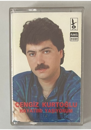Cengiz Kurtoğlu Hayatımı Yaşıyorum Kaset Orjinal Kağıt Dönem Baskı