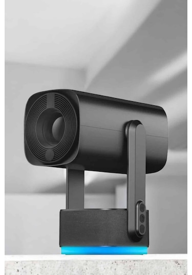 Akıllı Projeksiyon Powerbankli Taşınabilir Sinema Projektörü 4k Hd Kaliteli