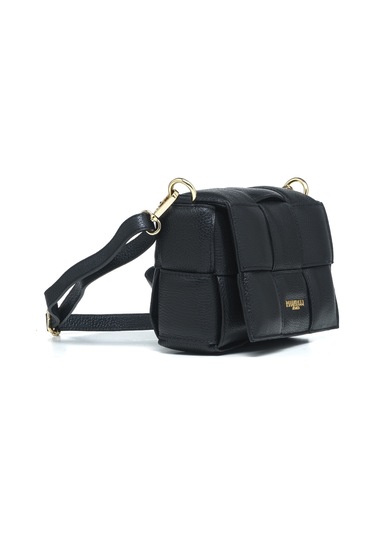Çapraz Çanta Kadın Soleıl M Piumelli Milano Bag D28 Black Siyah