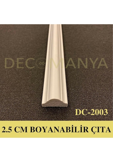 Decomanya Boyanabilir Duvar Çıtası Poliüretan Çıta Polimer Çıta