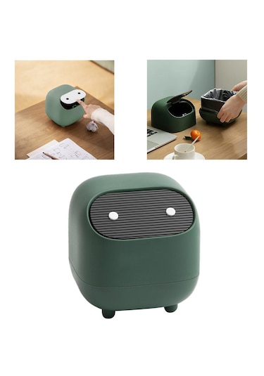 Homyl Masa Ofis Mutfak Için Masaüstü Yeşil-16,5x16x17cm Yeşil