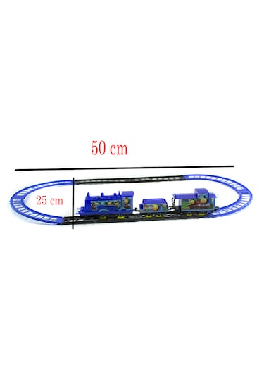 Oyuncak Tren Mini Sevimli Tren 11 Parça 50 Cm