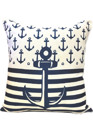 Dekoratif Kırlent Kılıfı-marıne