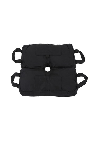 Wezone Dış Mekan Şemsiyesi Sabitleyici Sandık, 900d Oxford Kumaş, Bölünebilir Tasarım, Yağmur Ve Hava Dayanıklı, 45x45cm Kare Desenli Ağırlık Torbası