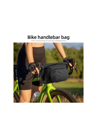 Willowhaven Yellow 1 Adet Dağ Bisikleti Ekipmanı Sürüş Çantası Büyük Kapasiteli Pvc Kumaş Ayrılabilir Tam Sıkıştırmalı Bisiklet Depolama Çantası Haki