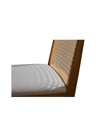 Martha Hazeranlı Ahşap Bar Sandalyesi Natural