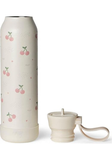 Citron 3 Katmanlı Paslanmaz Çelik Termos Seti 500 Ml - Cherry Beyaz