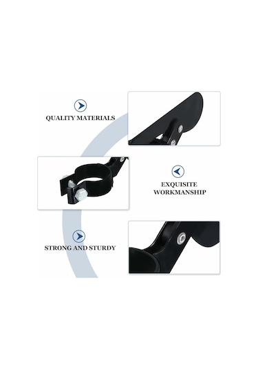 Mufunye Egzoz Yağmur Kapağı Su Geçirmez Jeneratör Yağmur Kapağı Sessiz Jeneratör Egzoz Yağmur Kapağı Traktör Parçası 50mm, 1 Adet