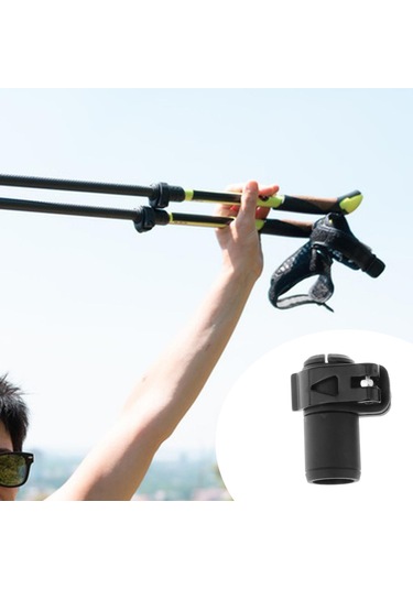 Homyl Yürüyüş Direği Kilidi Hızlı Kilit Siyah-toka-16mm Siyah Toka 16mm