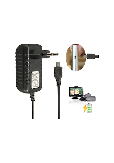 Wozlo Mini Usb 5 Pin Tablet Adaptör Şarj Cihazı 5V 2A