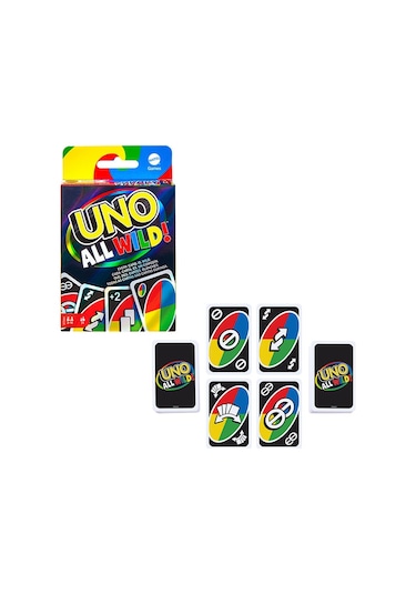 Mattel Games Uno All Wild Kart Oyunu Hhl35