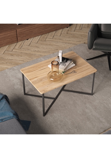 Retodesign Çapraz Orta Sehpa Atlantik Çam