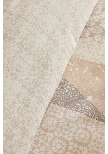 Kaşmir Home Lea Çift Kişilik Nevresim Takımı Bej Bej