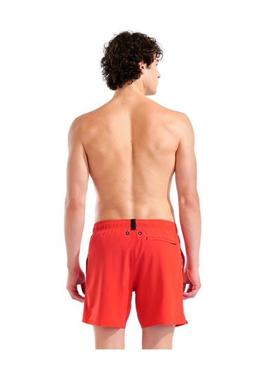 Arena Evo Beach Boxer Solid Erkek Kırmızı Deniz Şortu 010867400