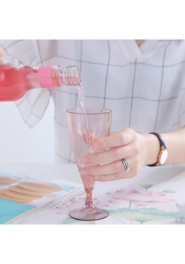 Yeşil Seyahat Şampanya Bardakları İçecek Kokteyli Saklama Şişesi