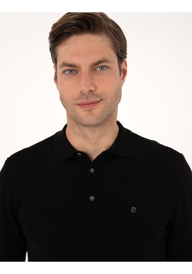 Pierre Cardin Erkek Siyah Kazak /triko 50314189-vr046 Siyah