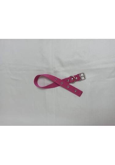 Kozaklı Küçük Irk Köpek Tasması Pembe 50 x 2.5 CM Pembe