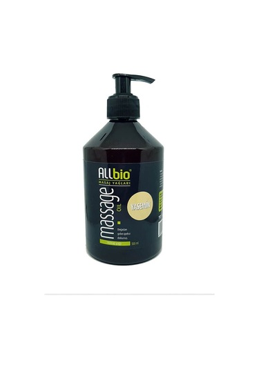 Allbio Masaj Yağı Yasemin 500 ML