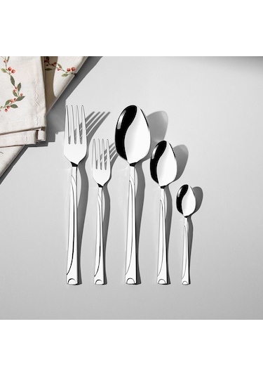 Fiesta Sade 12 Kişilik 60 Parça Çatal Kaşık Takımı