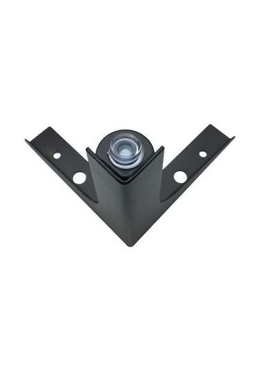 Lh-j0016 Metal Tv Sehpası Kanepe Ayağı, Yükseklik: 10cm Mat Siyah Mat Siyah