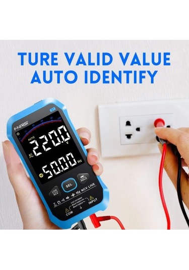 Fnırsı S1 Büyük Ekranlı Dijital Multimetre - Ölçü Aleti