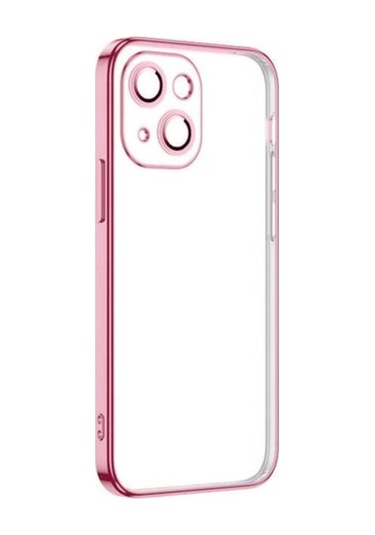 Apple Uyumlu iPhone 13 Mini Kılıf Zore Krep Kapak Pembe