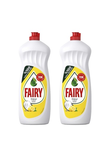 Fairy 650 Ml Bulaşık Detarjanı Limonlu 2 Adet