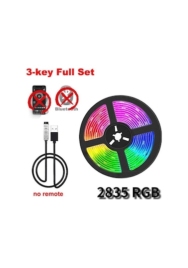 Led Şerit Işık Yatak Odası Led Tv Arkaplan Işığı Bluetooth Uzaktan Neon Işık Rg Şeridi Noel Dekorasyonu Led Aydınlatmalar 56669950