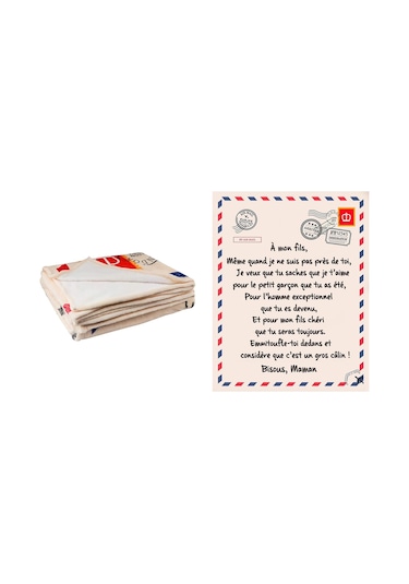 Homyl Battaniye Harf Baskılı Yorganlar Flanel Stil-2-150x200cm Stil 2 150x200cm Çok Renkli