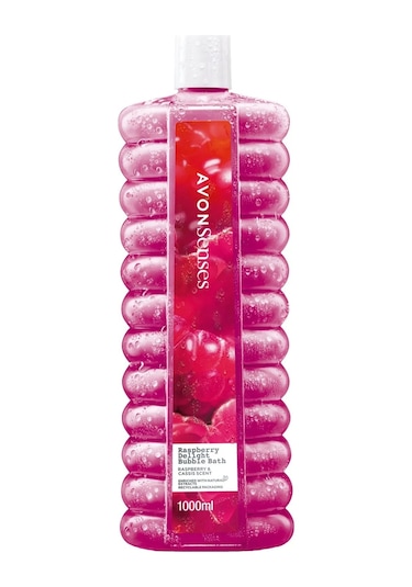 Avon Senses Raspberry Delight Ahududu Ve Frenk Üzümü Kokulu Banyo Köpüğü 1 L