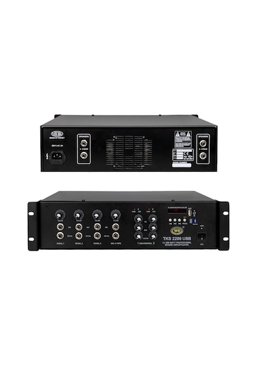 Westsound Tks-2200 Usb 2x 200 Watt 4 Kanal Stereo Mıxer Anfi
