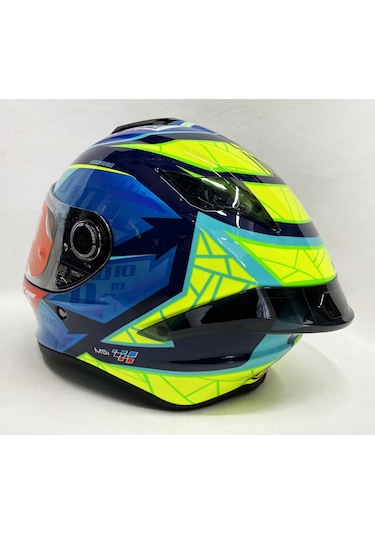Mt Targo S Diogo Moreira C7 Şeffaf Vizörlü V-14B Kapalı Kask