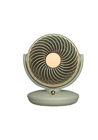 Mkjınmeı Masaüstü Sirkülasyon Fanı Usb Şarj W8jb1c Yeşil