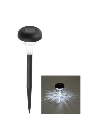 Ximistore9 Dışarıdaki Bahçe Işığı: Güneş Enerjili, Su Geçirmez, Led Renkli Işımlı, Peyzaj Dekorasyonu, Toprak Takılı, Amorf Silisyum, Beyaz Işık - Tg-jg031 Beyaz