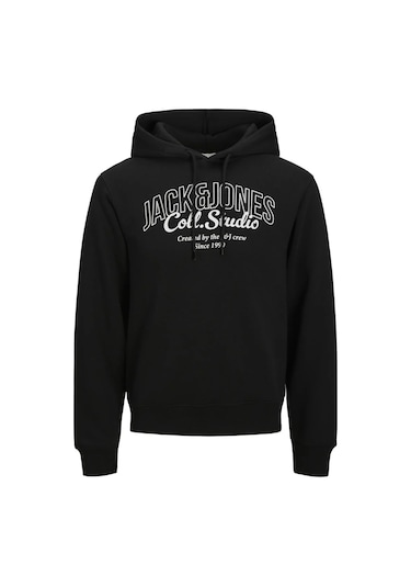 Jack & Jones Jjmakoto Erkek Sweatshirt Siyah