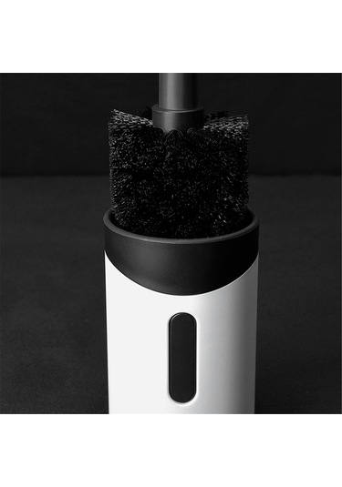 Tuvalet Fırçası Yumuşak Kaymaz Temizleme Fırçası Gri Gri