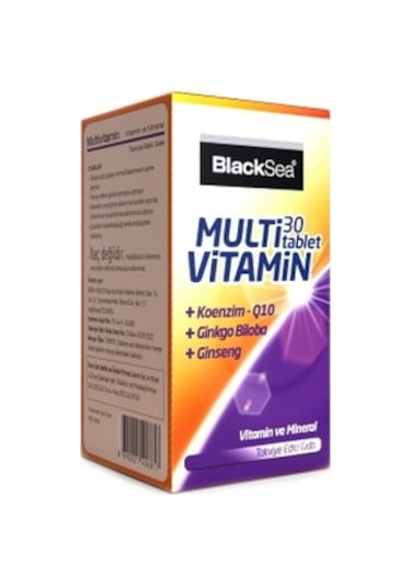 Blacksea Multi Vitamin Koenzim Q10 30 Tablet